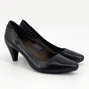 Tsubu Women’s Black Heels Pumps Size 7.5